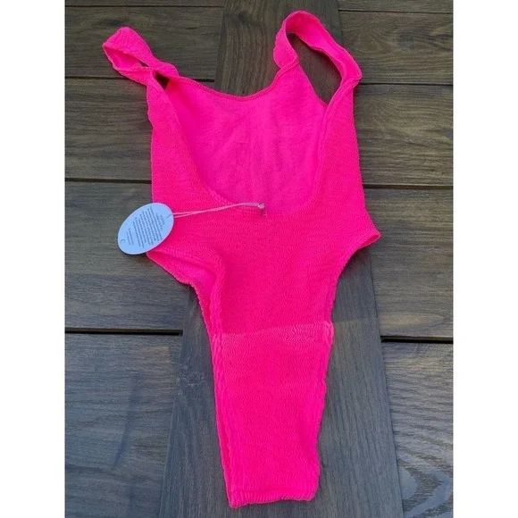 Cleonies Swim Australia Strech One Size Pink bathing suit free people